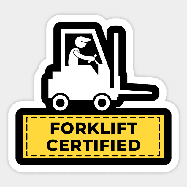 Forklift Certified Sticker by PhotoSphere